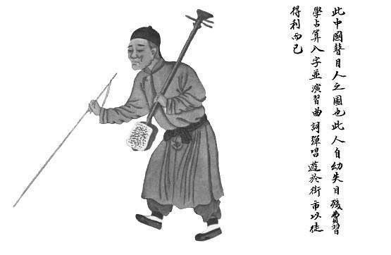 中国古代乞丐文艺图鉴：从唱小戏、花鼓调到占卜相面